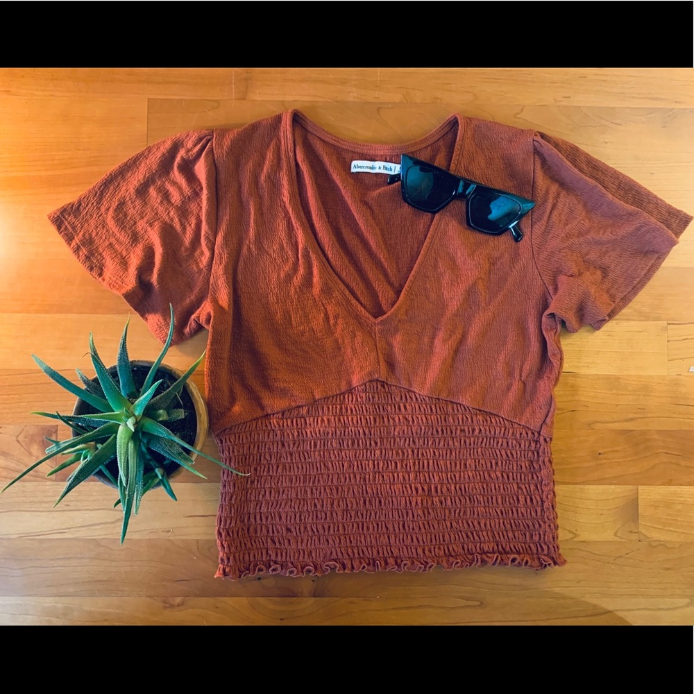 Abercrombie Flutter Sleeve Shirt